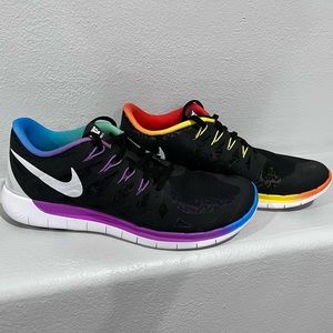 Nike Free 5.0 BT QS BeTrue Multi Color - Size 8 Women